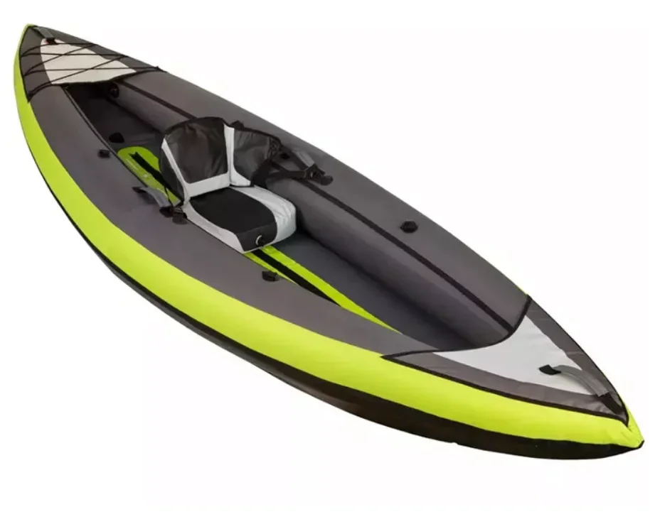 Customized Durable Inflatable Kayak Rowing Boat Two Persons New Inflatable Fishing Kayak With Seat