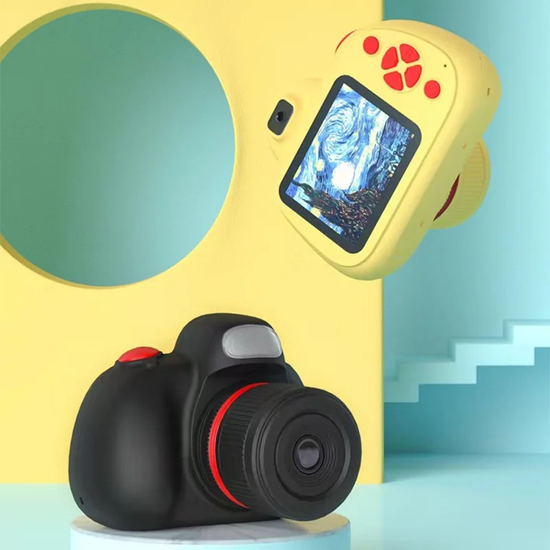 Children's mini digital photos 1080P camera 2.0 inch high-definition screen small toys SLR camera children's Christmas gifts