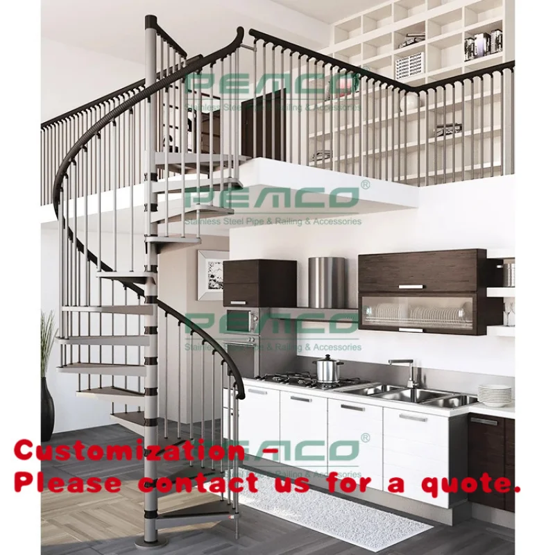 

custom.Australia American Residential Economy Space Saving Staircase Steel Frame Stairs Design