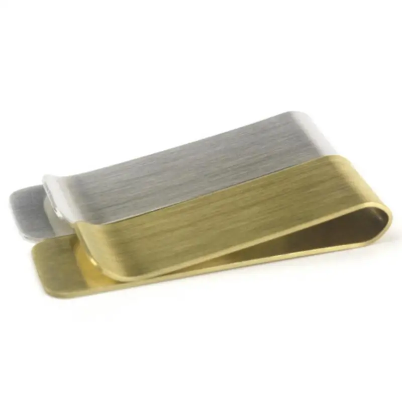 Metal Paper Clip For Notebook Bookmark Tool Stainless Steel And Brass Material Book Paper Clips Office School Reading Supplies