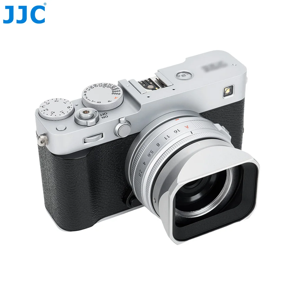 JJC Gegenlichtblende für Fujifilm XF 27mm f/2.8 R WR Objektiv, XF 23mm F2.8 R WR Objektiv mit Objektivkappe ersetzt LH-XF27 Gegenlichtblende – Detail 6