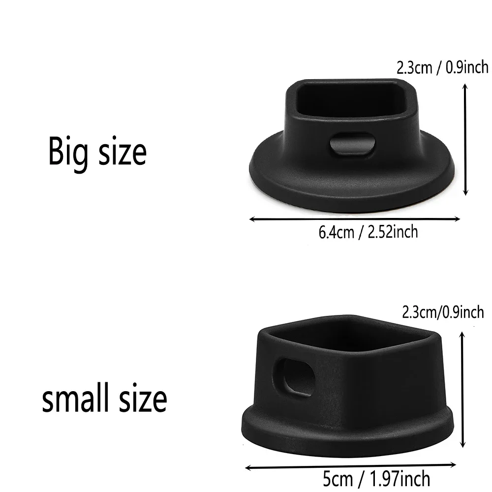 Silikon Dock Desktop-Basis für Dji Osmo Pocket 3 Sport kamera Anti-Rutsch-Standfuß mit fester Verlängerung