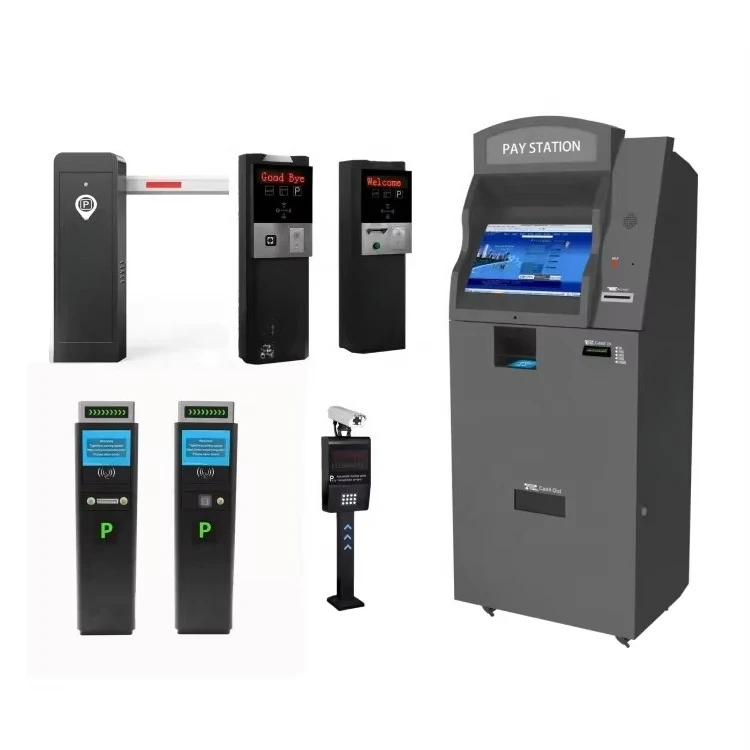 ispenser System LPR Parking System Complete Set for Parking Lot Intelligent Automatic Smart  LPR Car Parking  Automatic Ticket D