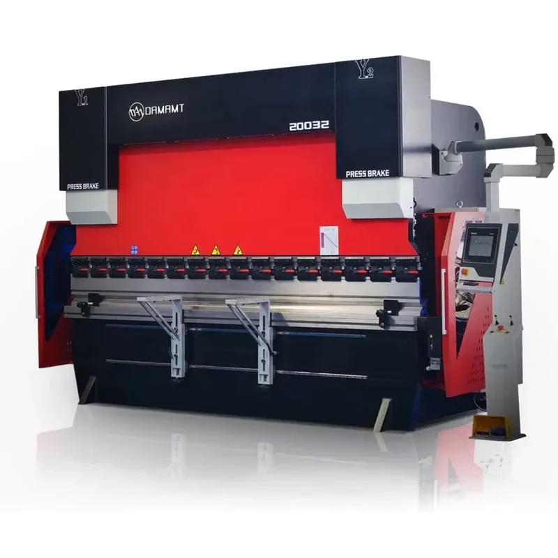 Crusher High Quality 3200*8mm Hydraulic Bender Machine / 4 Axis CNC Press Brake