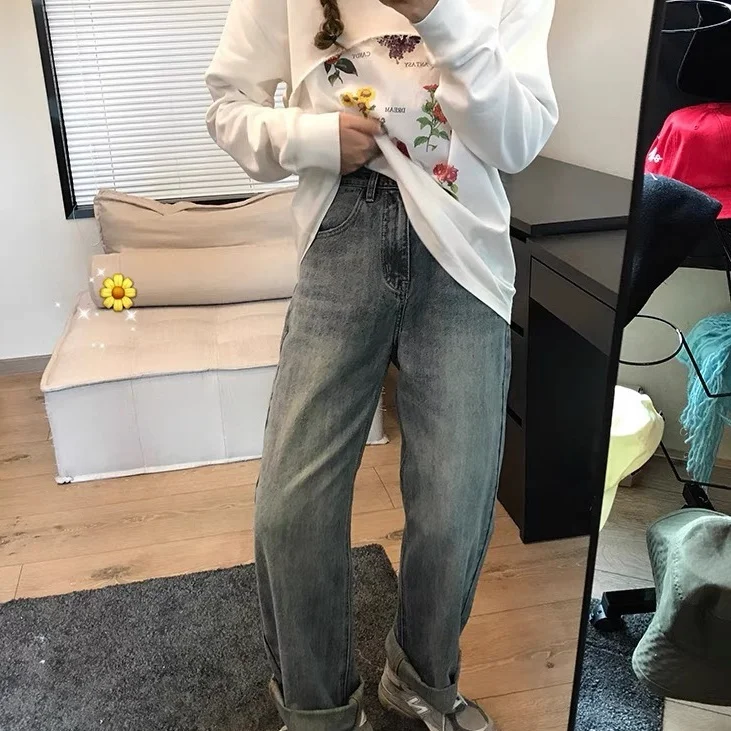 

Женские джинсы с высокой талией и низкой посадкой Hipster Y2K 2000S Винтаж Ретро Женская джинсовая мода Базовый тренд Популярные хип-холодовые горячие милые