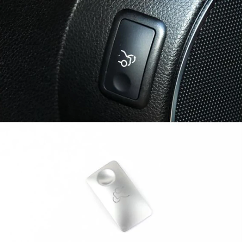 for Mercedes Benz W204 C Class 2007-2014 Car Trunk Switch Button Sticker Cover Trim Interior Frame Accessories