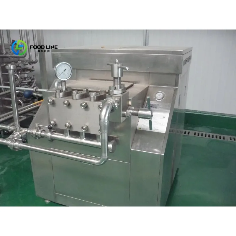 Customized Large Capacity High Pressure Stainless Steel Food Homogenizer adjustable speed For Food Dairy & Juice