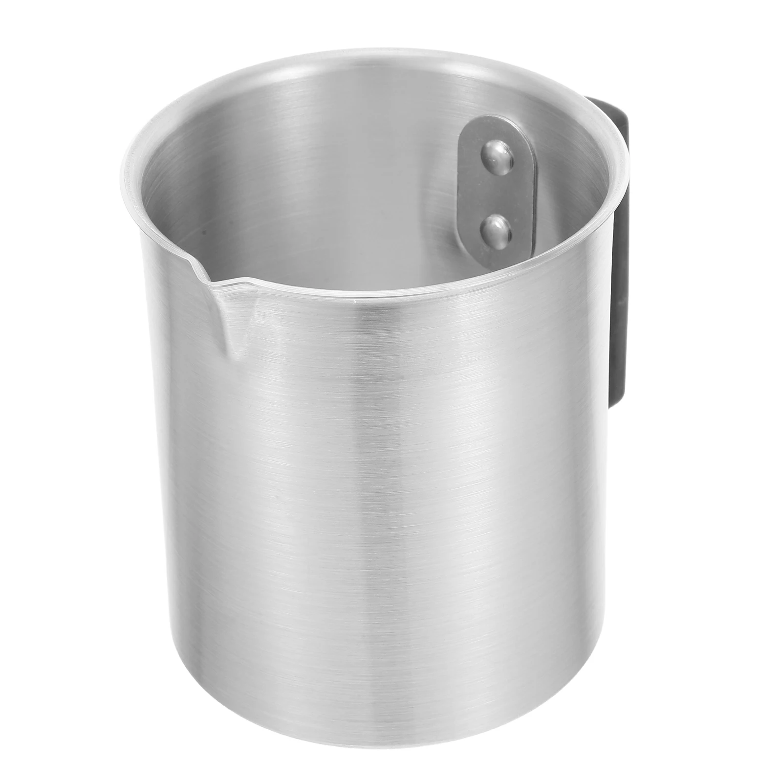 

700ml Wax Melting Pot Dripless Pouring Jug Ergonomic Handle Metal Pitcher for DIY Making Lipstick Soap Crafting High