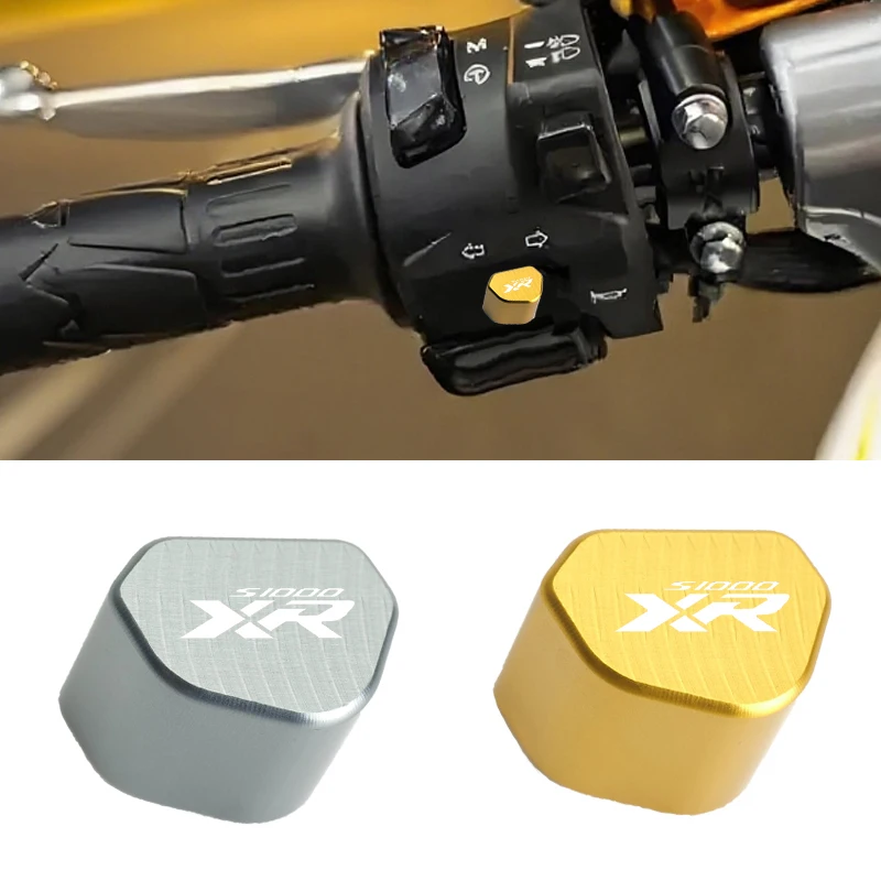 

CNC Aluminum Motorcycle Switch Button Turn Signal Switch Key Cap For BMW S1000XR S 1000 XR S 1000XR 2017-2025 Accessories