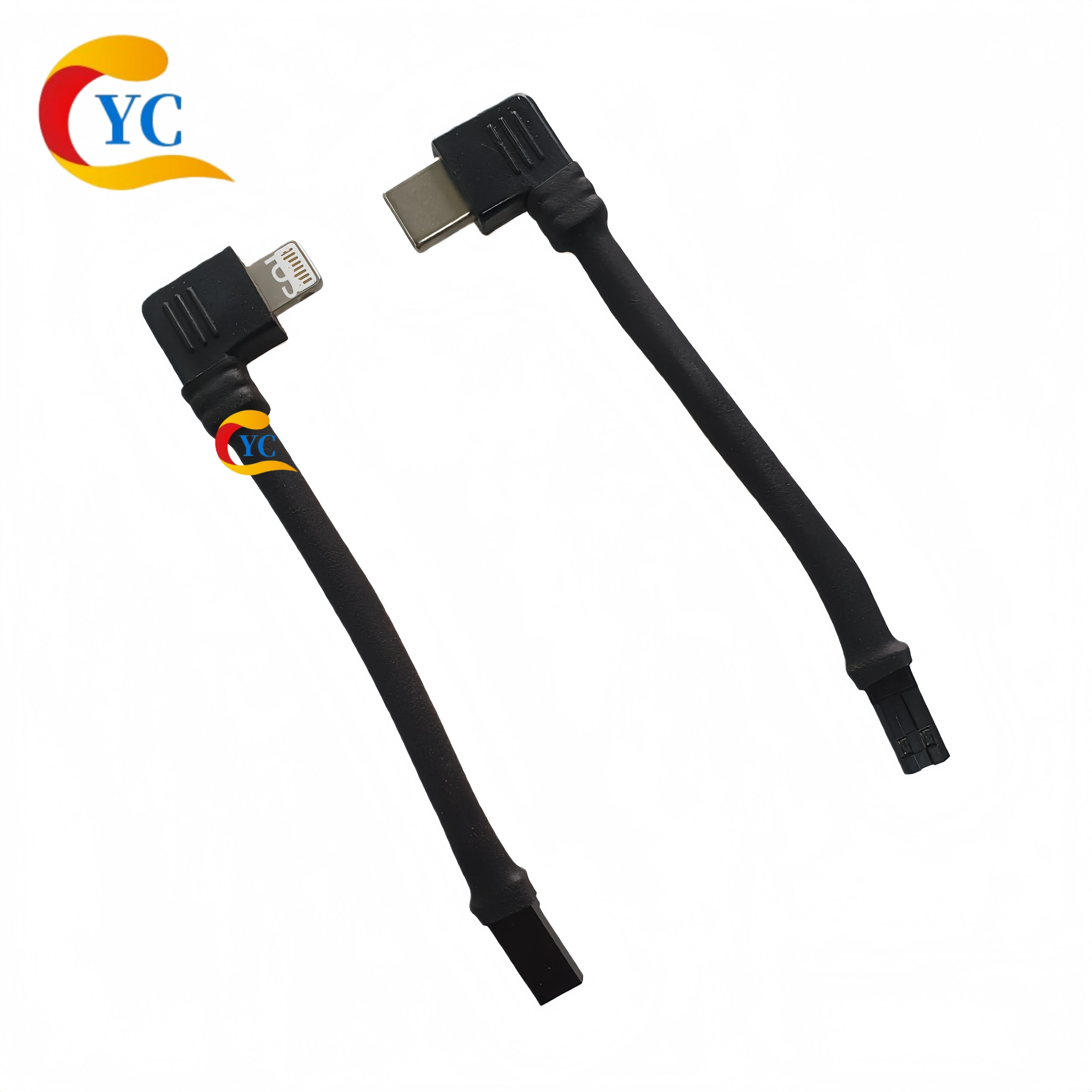 Tipo-c suporte do telefone móvel cotovelo magnético plugue de carregamento 2p carregamento rápido cauda plug cabo manga tubo termo retrátil manga protetora masculino e feminino jst/syp terminal cabo