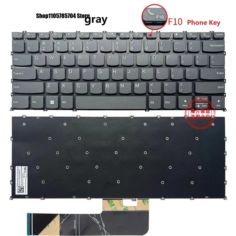 DL New US Keyboard for Lenovo Flex 5-14ARE05 14IIL05 14ITL05 14ALC05 IDEAPAD 5-14ITL05 14IIL05 14ARE05 14ALC05 Laptop Backlight