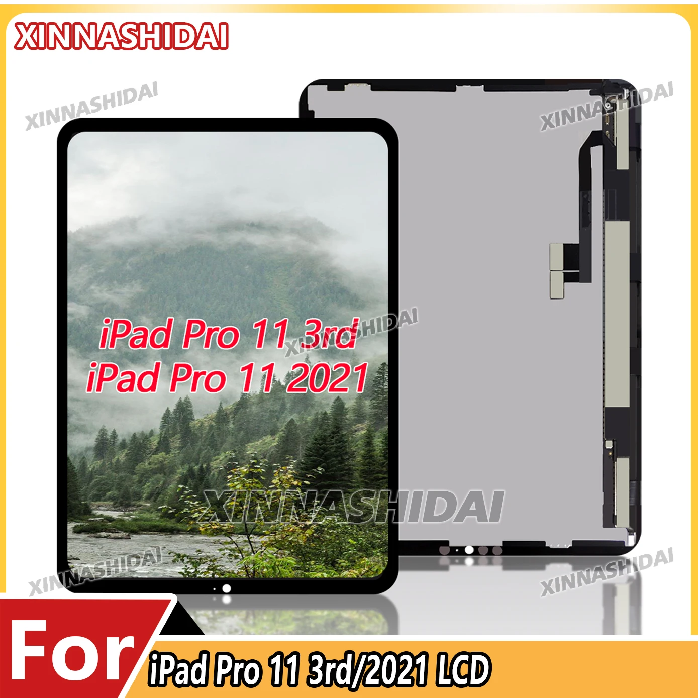 

New Display For Apple iPad Pro 11 (2021) 2021 A2377 A2459 A2301 A2460 LCD Display Touch Screen Digitizer Assembly Replacement