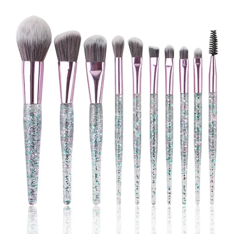 

10PCS Makeup Brush Set Professional Super Soft Detail Brush Blush Brush Foundation Concealer Eyeshadow Beauty Tool Beauty