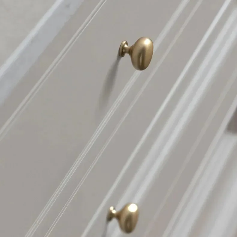 Antique Brass Cabinet Pulls Hardware for BedroomVintage Brass Solid Drawer Handles for Kitchen Cabinets and Dresser Drawers