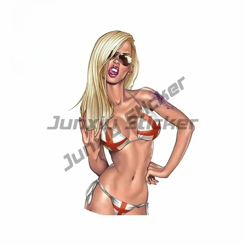 

For Sexy Girls Motorcycle Car Stickers Repair Decal Interesting Graphics Sunscreen Suitable for VAN RV