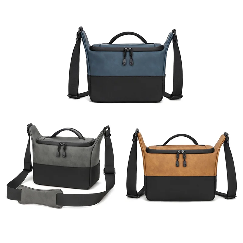 

Waterproof Camera Bag Backpack Shoulder Messenger Photography Digital Camera Lens Bag For Canon /Nikon /Sony Camera B