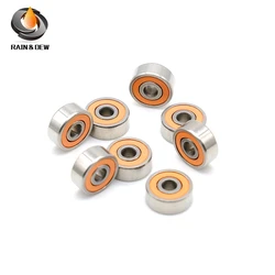 10pcs SMR103 2RS 3x10x4 mm ABEC-7 Bearing SMR103 2RS CB 3*10*4 mm Stainless Steel Hybrid Ceramic Ball Bearing