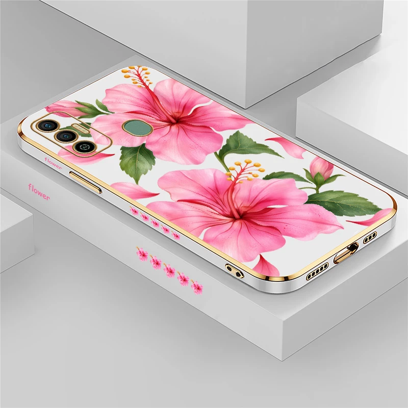 Fashion Popular Flowers Phone Case For Infinix Smart 10 9 8 6 HD 5 Pro Zero 30 5G 2023 GT 20Pro Anti Scratch Soft TPU Cover Etui