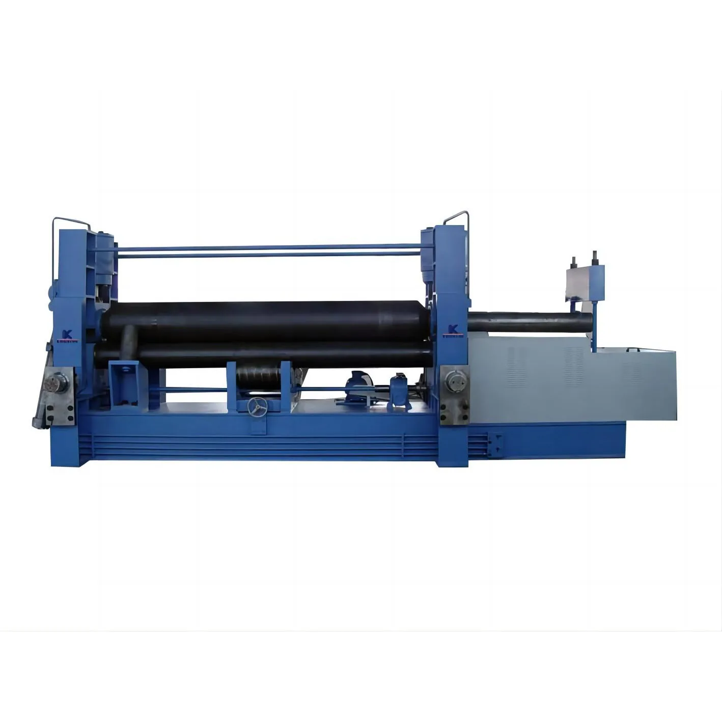 Four Roll Bending Machine Automatic Steel Plate Rolling Forming Machine Customized Cone for Aerospace Fuselage Section Tank Sale