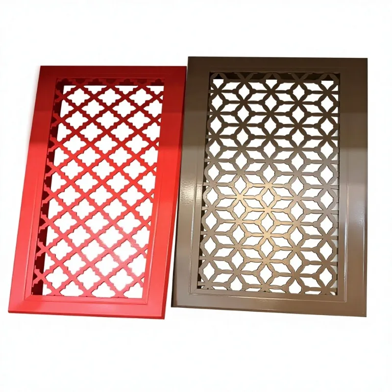 Decorative aluminum ceiling tiles - fire insulation, moisture-proof and mildew-proof rectangular hanging installation