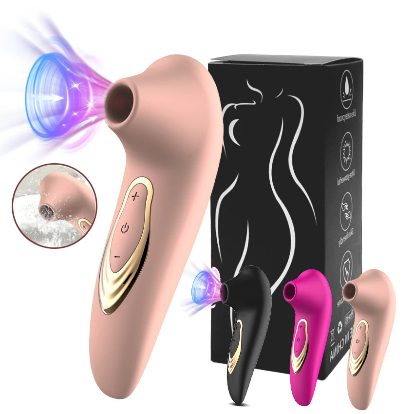 Powerful Sucker Clitoris Sucking Vibrator Female Clit Nipple Oral Vacuum Stimulator Massager Sex Toys Adults Goods for Women