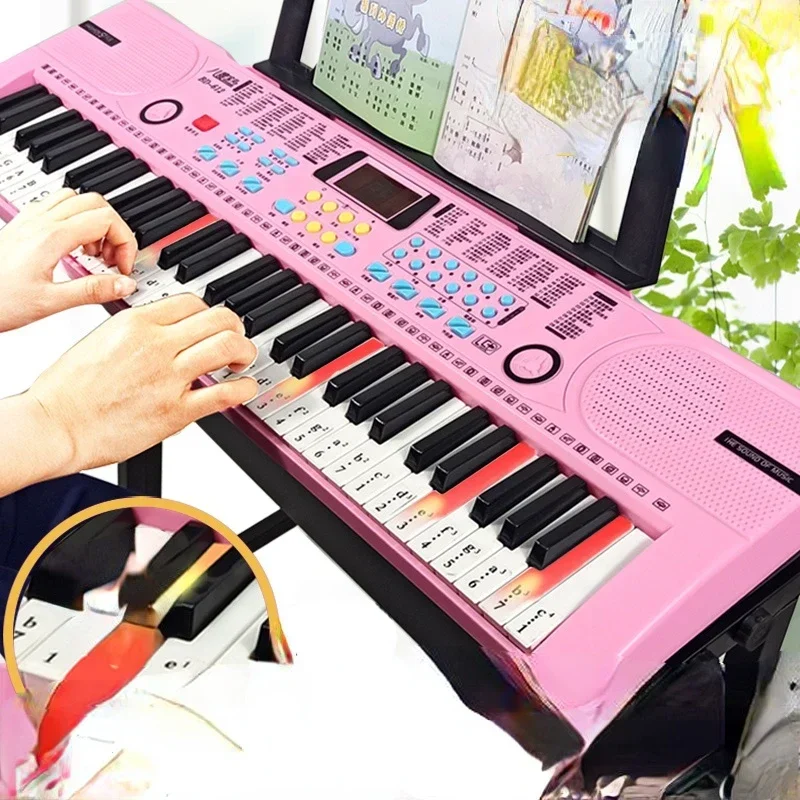 Childrens Piano Digital Electronic 61 Keys Synthesizer Electronic Piano Baby Controller Keyboard Teclado Midi Music Synthesizer