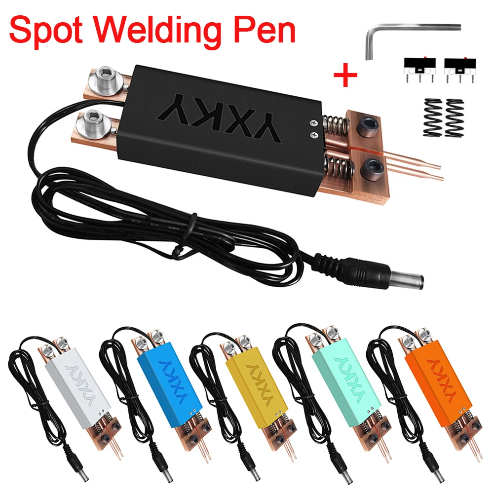 Handheld Spot Welding Pen with Handle Automatic Trigger Built-in Switch for DIY Spot Welder Battery Welding Machine