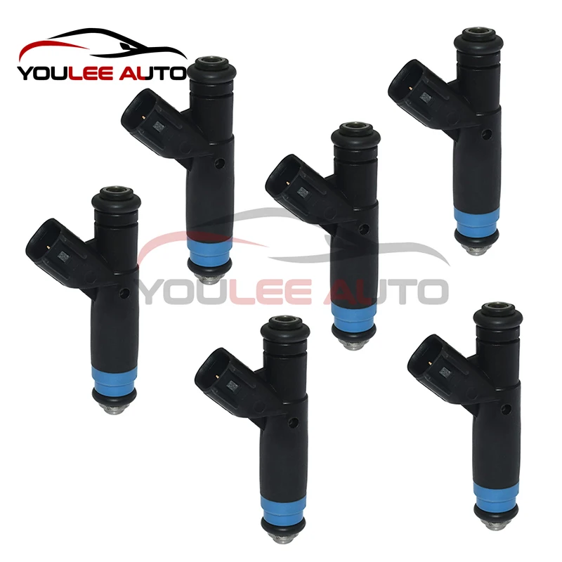 

6 шт. 1L5E-C4B 1L5EC4B 1L5E-C4A 1L5EC4A Форсунка топливных форсунок для Ford Ranger Mazda B3000 3.0L V6 2001-2008 гг., автомобильные аксессуары