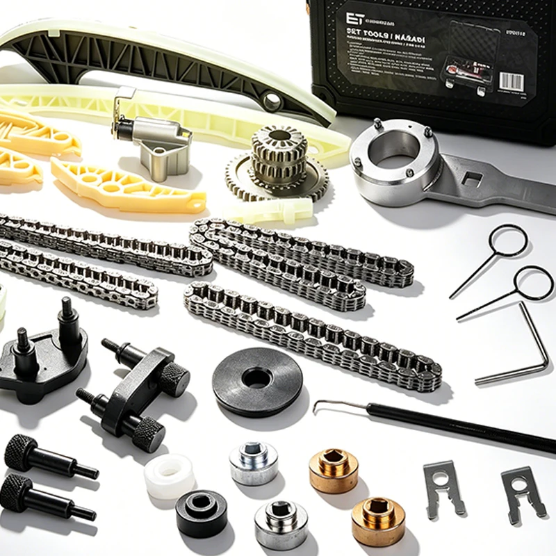 #￥for06H109158J Timing Chain Repair Kit Fix Rattling Stretched Chain Timing Offset Fit 1.8L 2.0L EA888 Rebuild Replacement Parts