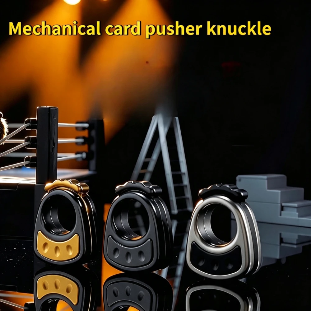 (Pre-order) AC EDC Magnetic Mechanical Metal Dense Track Fingertip Side Push Press Decompression Toy