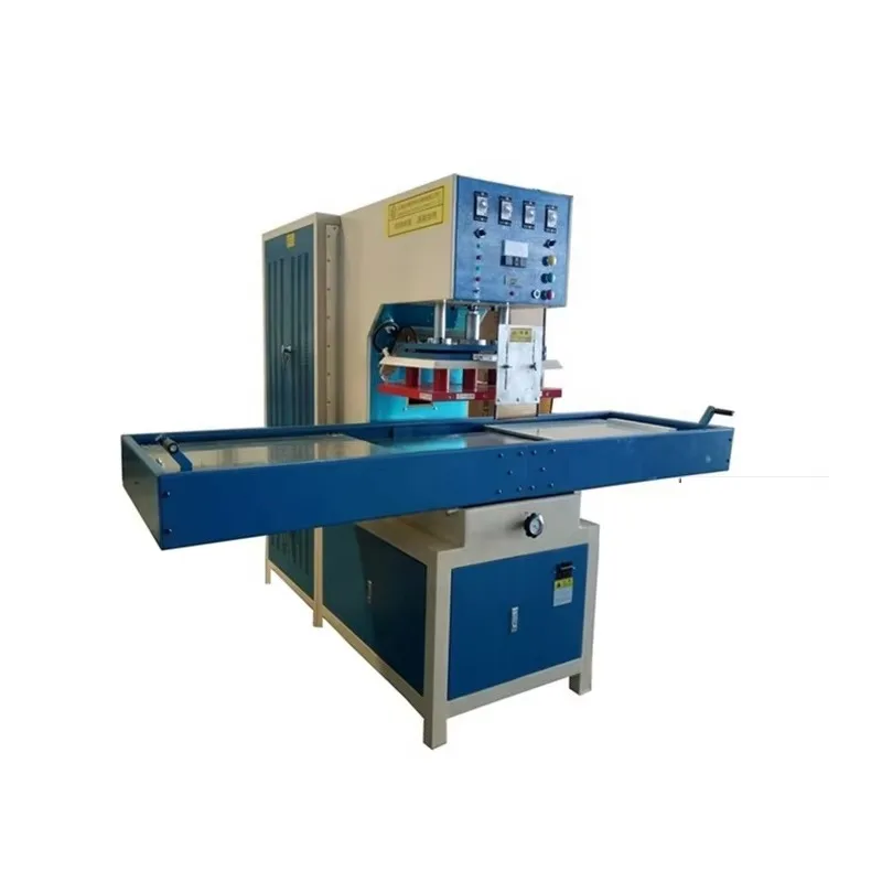 Automatic Shuttle PVC Plastic Bag Sealing Machine High Frequency Plastic Fusing Welding & Cutting Machine for Hot Water Bag