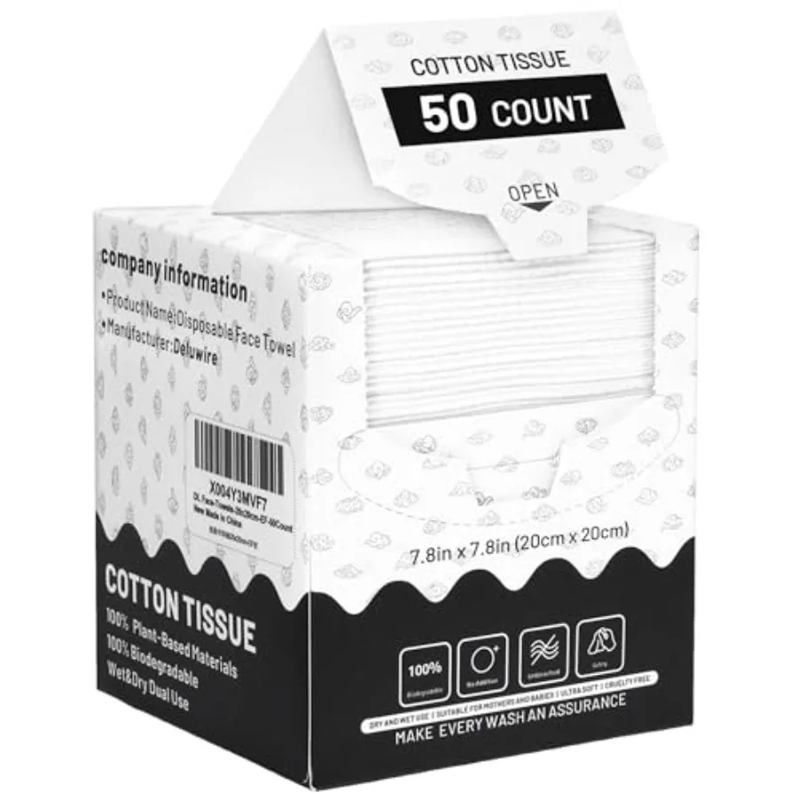 Disposable Face Towels 7.8