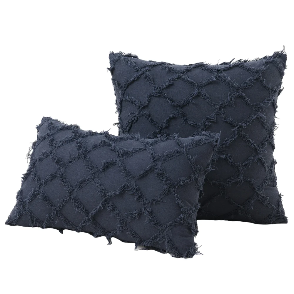 

Inyahome Nordic Style Cushion Cover Cotton Pillow Cover Boho Decor Pillows for Sofa Living Room Home Decor 45x45cm Pillowcase