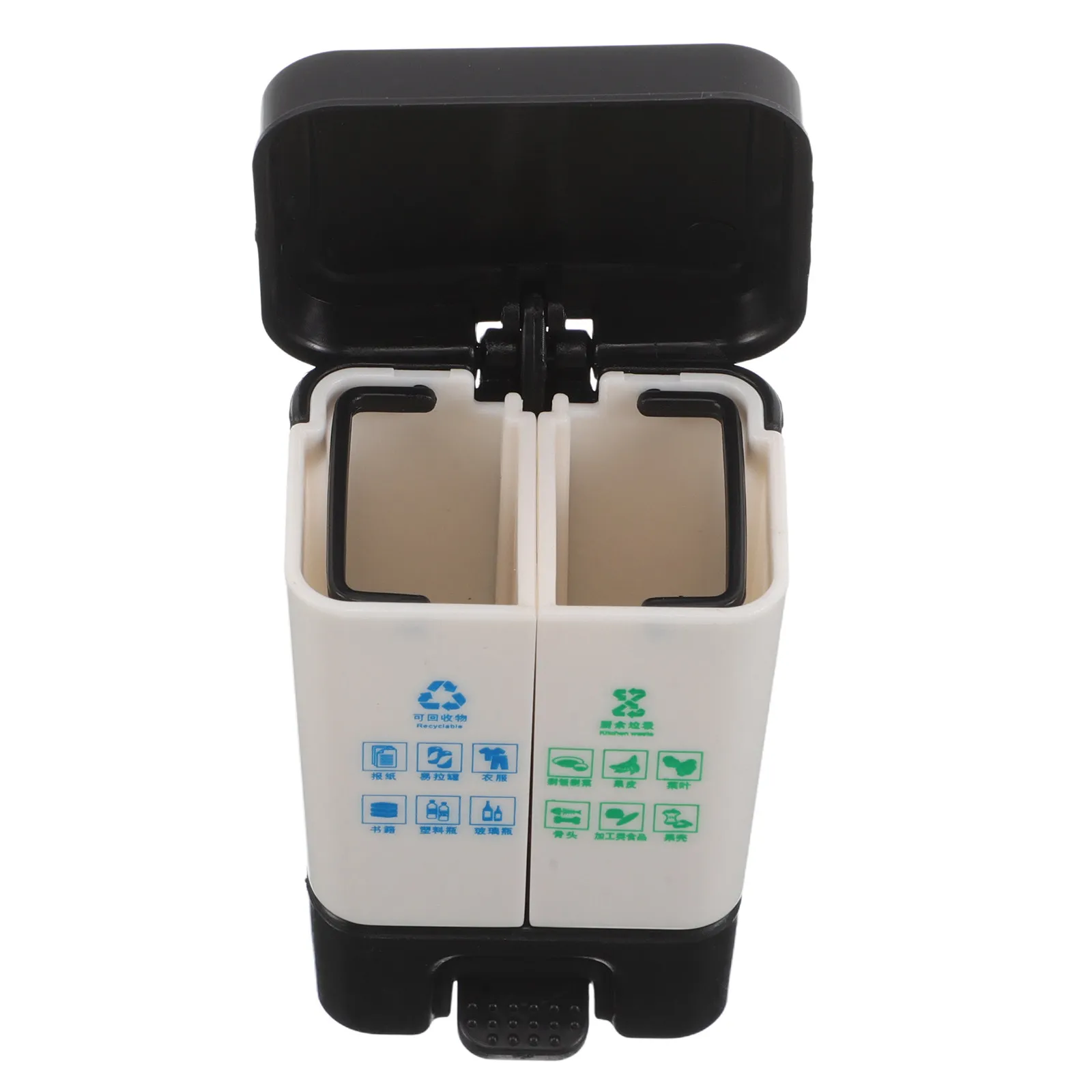 

Миниатюрная мусорная корзина для кукольного домика, 1 шт., 2,2x1,69x1,26 дюйма, детализированная, для творческих игр и декора