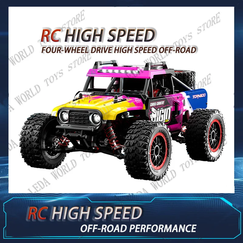 Jjrc Sells New Full-Scale Throttle Light Simulation Off-Road Four-Drive Brushless Carbon Brush Remote Control Car Model Toy Gift