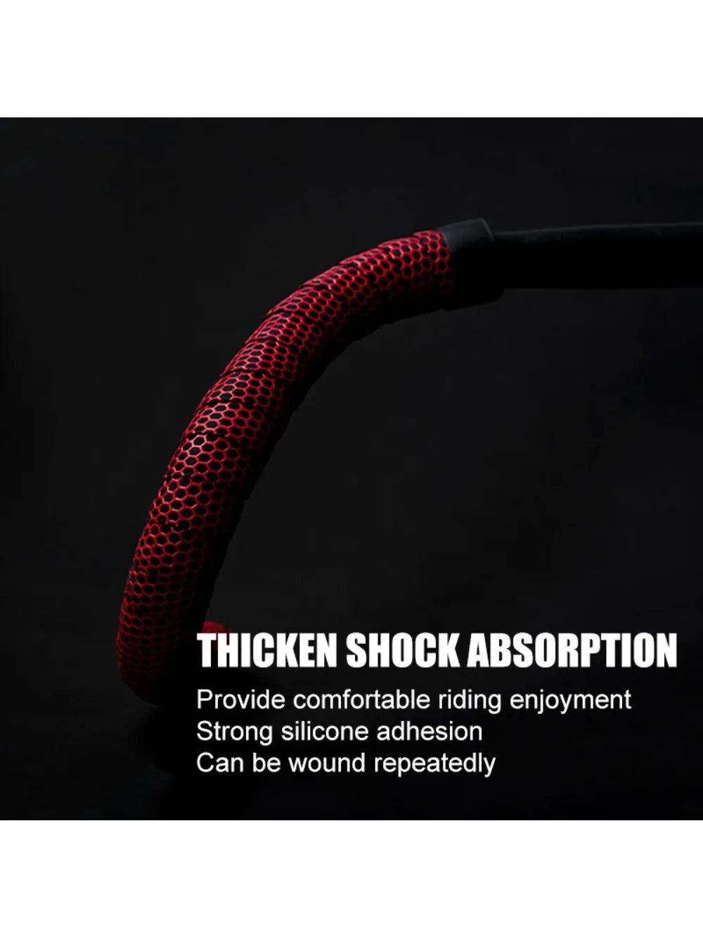 AliExpress NONE PCycling Bicycle Handlebar Tape Road Bike PU Leather Perforated Belt Breathable Soft Bike Handlebar Tape MTB Fixed Gear Belt