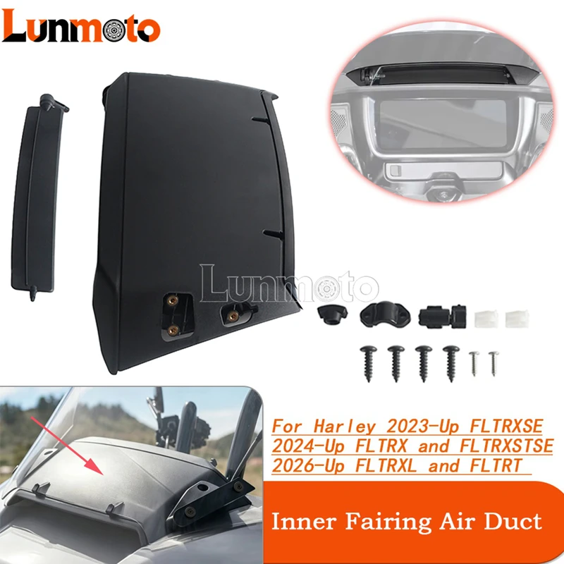 Heavy‑Duty UV‑Resistant Air Vent Duct Inner Fairing For Harley CVO Road Glide ST FLTRXSE 2023‑2026 FLTRX FLTRXSTSE FLTRXL Cover