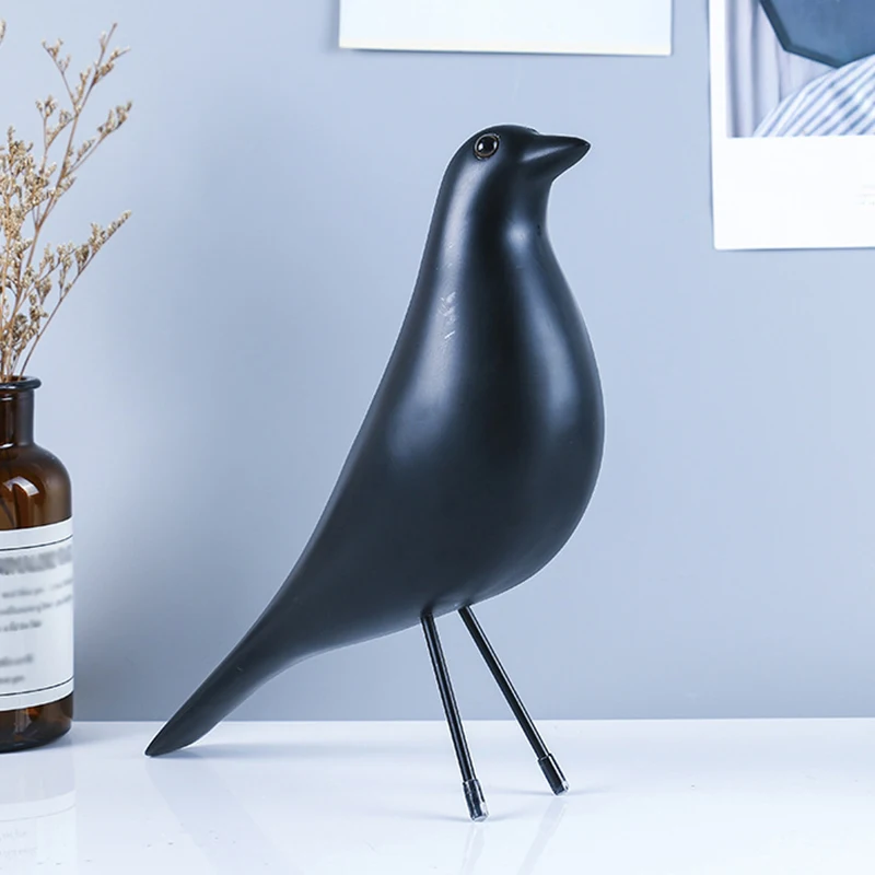 Creative Resin Bird Crafts Peace Dove Figurines Geometry Pigeon Statues Office Desk Decor Ornaments Home Decoration Sculptures