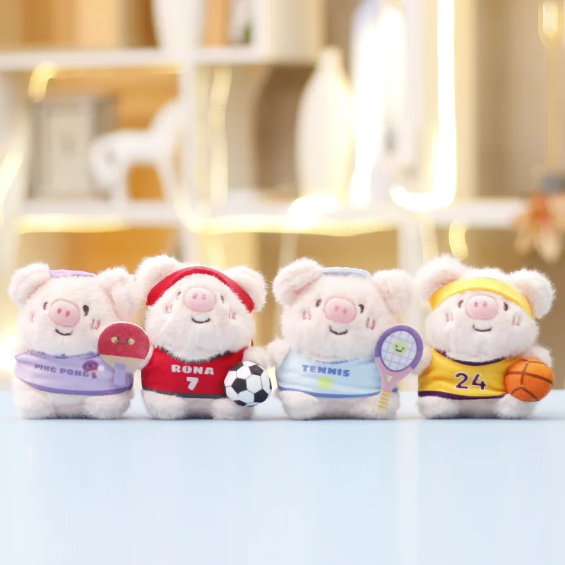 

Новая плюшевая футбольная свинья, плюшевая баскетбольная теннисная кукла, милая кукла, сумка, подвески, брелок, маленькие украшения, подарки на день рождения и праздник
