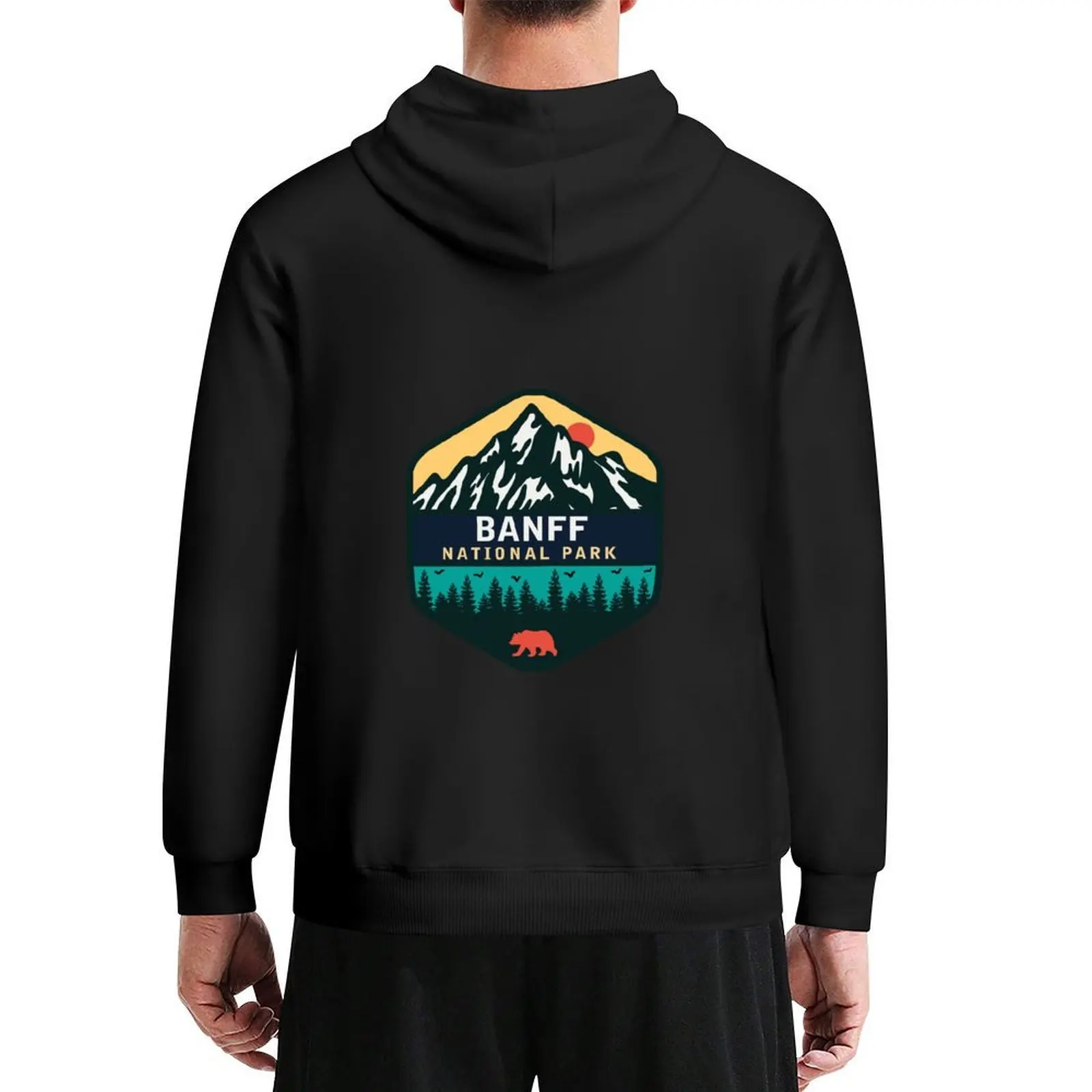 

banff national park Hoodie men wear autumn clothes men clothes autumn new products hoodie for men