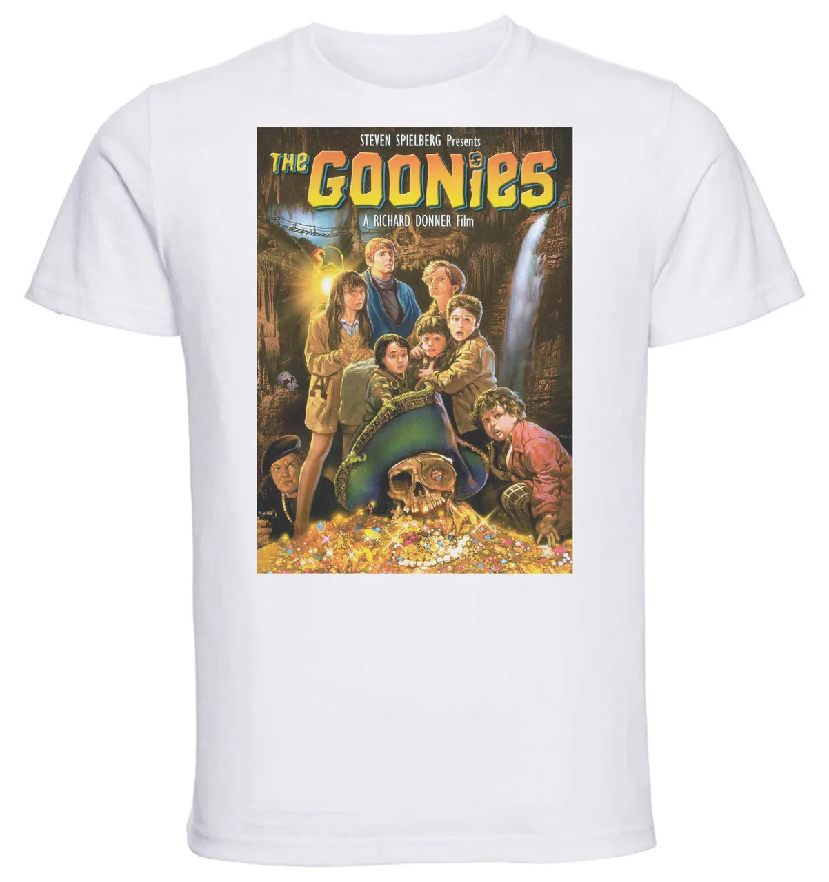 T-shirt Unisex - White - The Goonies Variant