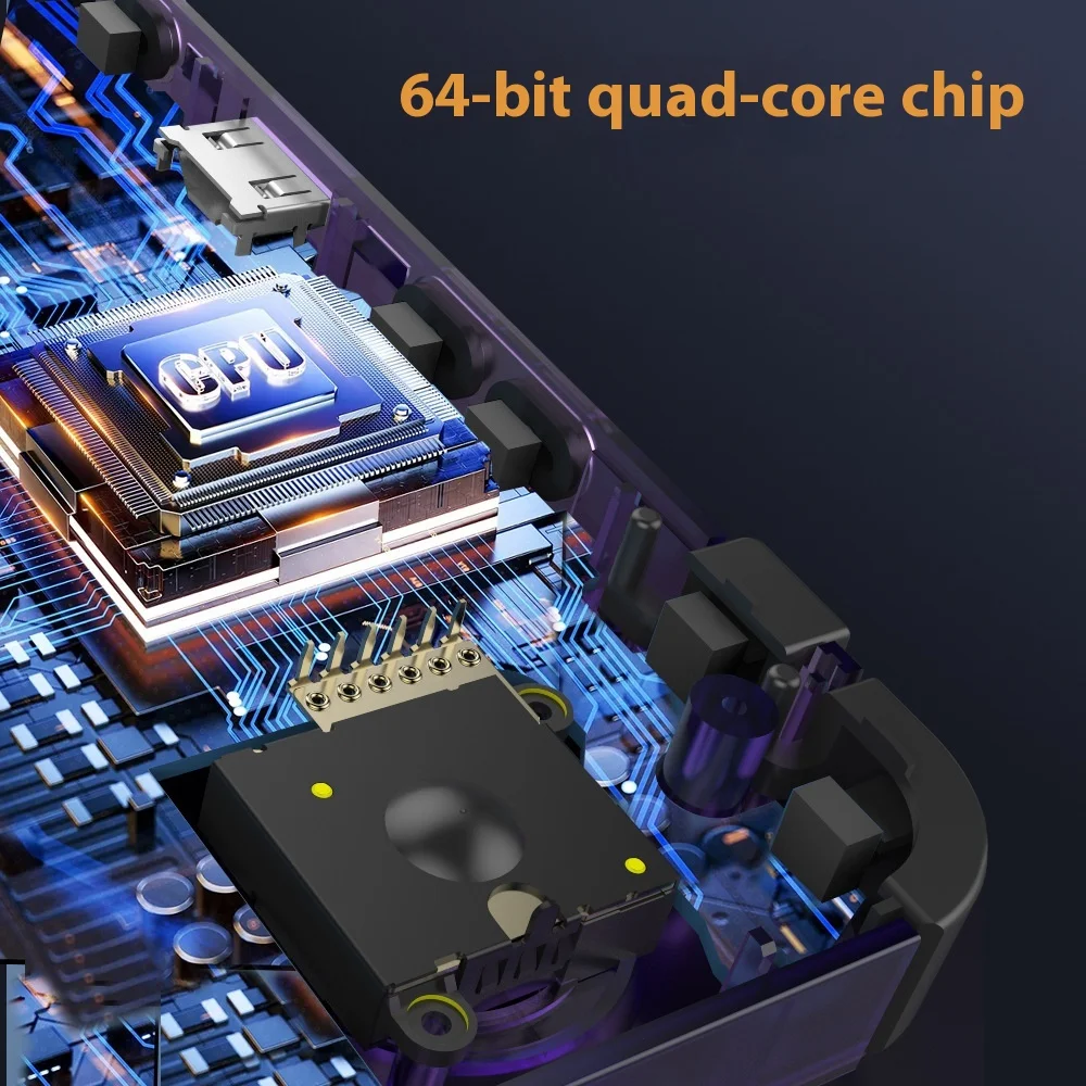 وحدة تحكم ألعاب ريترو محمولة مفتوحة المصدر R36H نظام لينكس عبر الحدود 3.5 بوصة Ips شاشة عالية الدقة للتصفيح الكامل. هدية بالنسبة لك