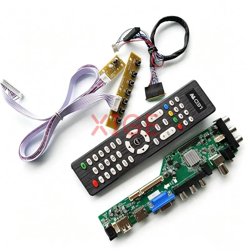 

For B133XW01 B133XW04 B133XW02 B133XW03 Controller Board Kit DIY Laptop Screen 1366x768 40-Pin LVDS HDMI/VGA/AV/USB/DVB 1366*768