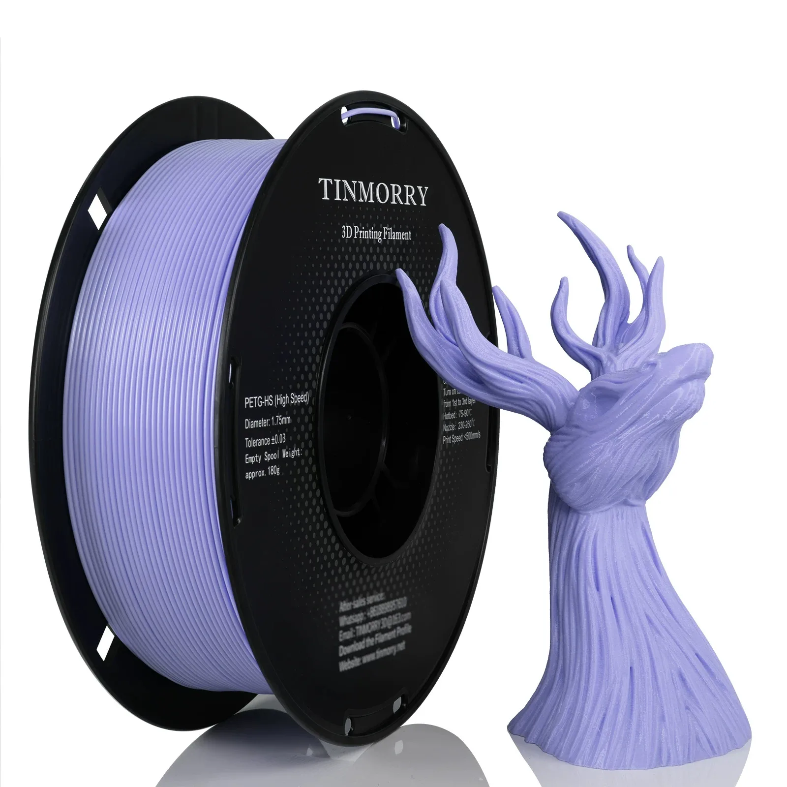 1.75mm Tianrui PETG-ECO is suitable for TuZhu high-strength   FDM 3D printer. Comes in 1KG pack.