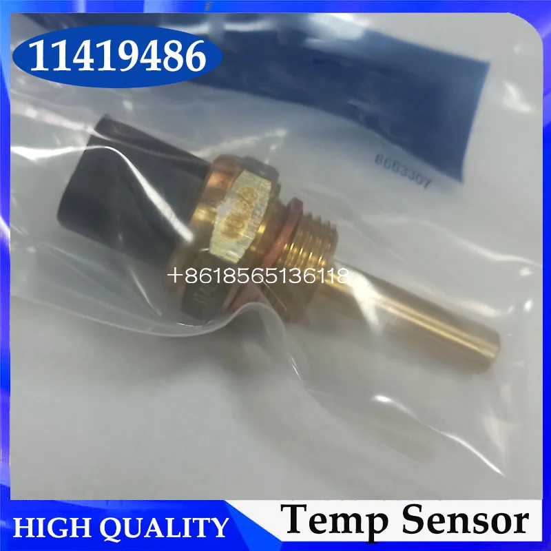 

11419486 Temperature Sensor For Excavator EC210 EC240 EC360B EC480 EC380 Water Temperature Sensor