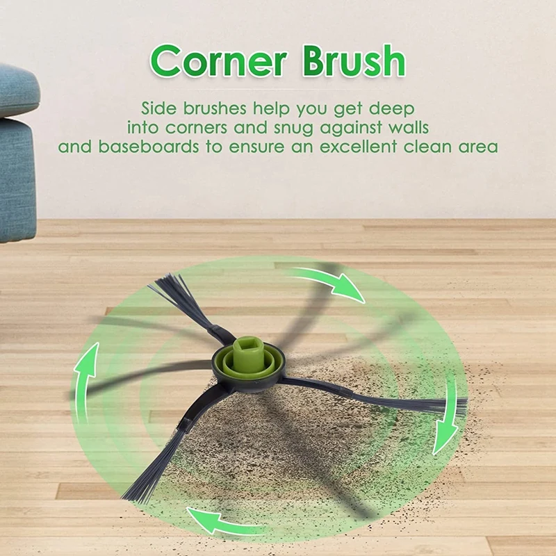 Новый фильтр Hepa, боковая щетка, основная щетка, тряпки для швабры для серии ECOVACS Deebot T9 AIVI, замена робота-пылесоса