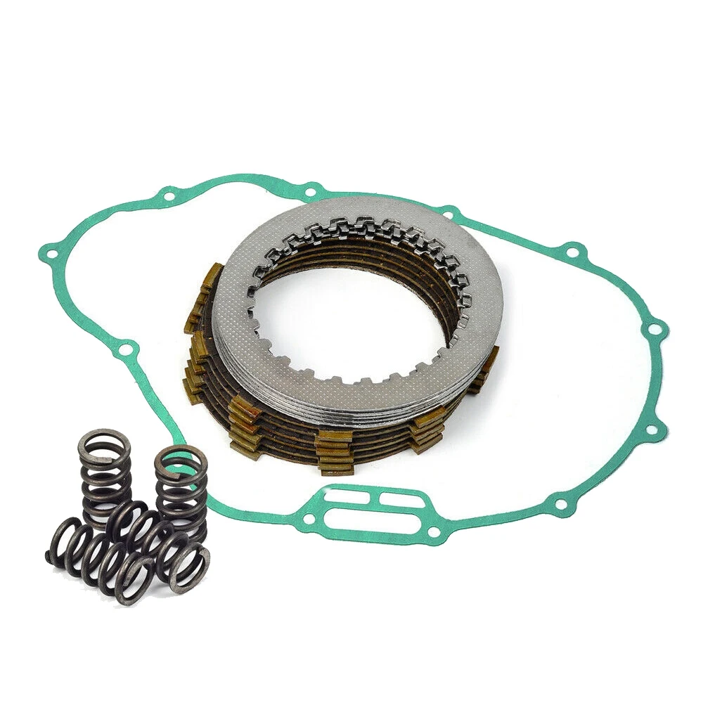 Clutch Kit Clutch Friction Plates Heavy Duty Springs & Cover Gasket for Honda Sportrax TRX300EX