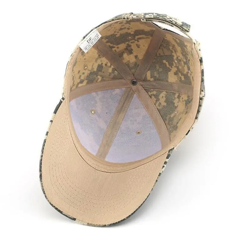 Taktische Militärische Baseball Caps Camouflage Armee Soldat Kampf Paintball Männer Frauen Outdoor Sport Einstellbare Sonnenhüte – Detail 4