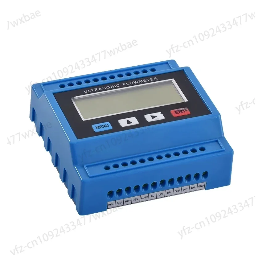 TUF-2000M-TS-2 Digital Ultrasonic Flowmeter Flow Meter Ultrasonic Pipeline Flowmeter With TS2 Sensor DN15-100mm DC24V