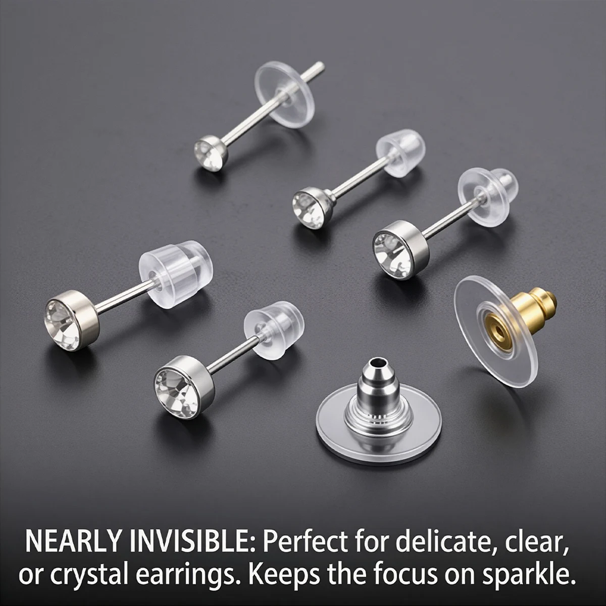 Jewelry Making Organizer Box - 450 pièces de fermoirs pour boucles